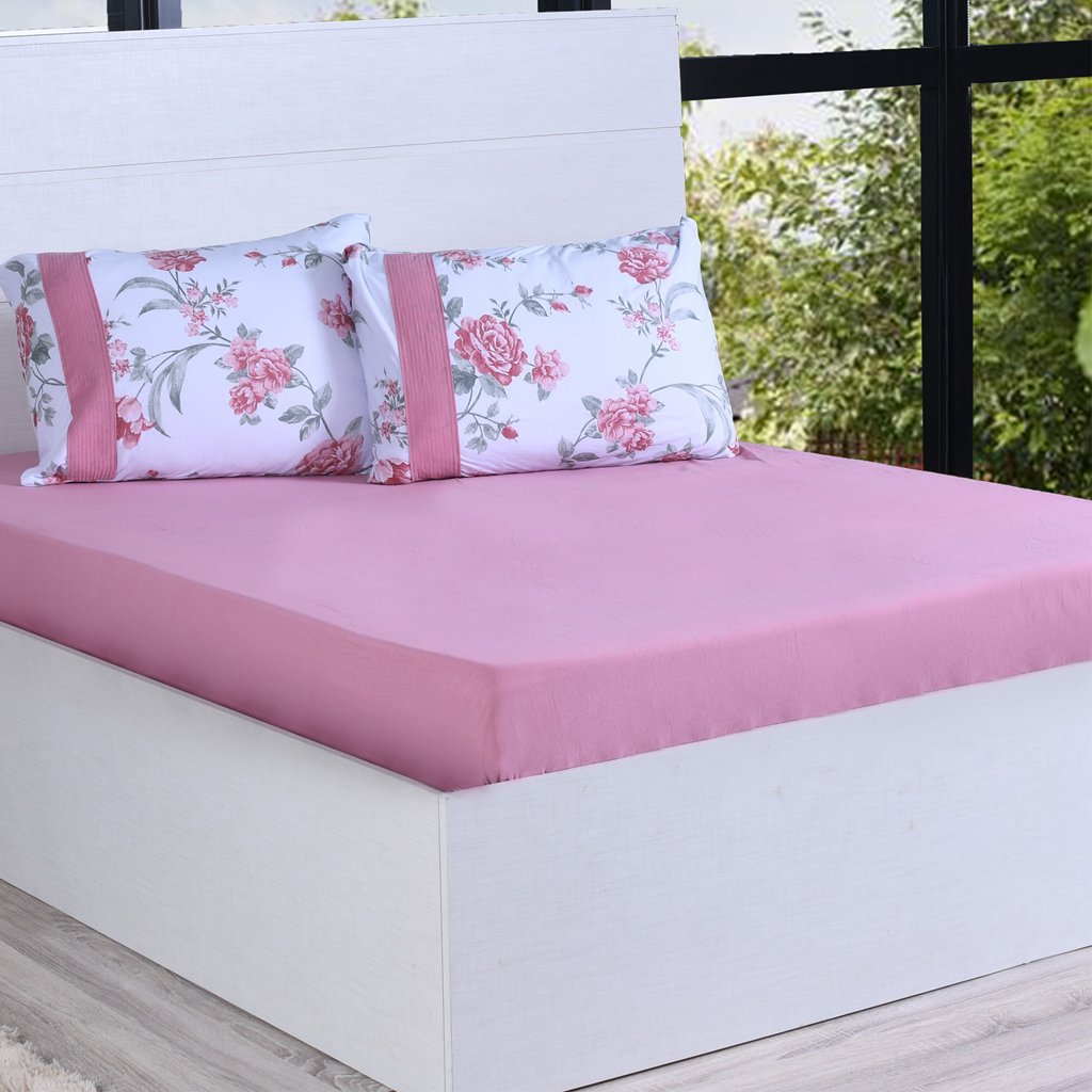 Jogo de Cama Solteiro Malha 100% Algodão Bella Cama