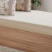 Jogo de Cama Solteiro Malha 2 Pçs Bella Cama New 88x188cm Bege