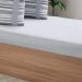 Jogo de Cama Solteiro Malha 2 Pçs Bella Cama New 88x188cm Cinza