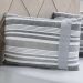 Jogo de Cama Solteiro Malha 2 Pçs Bella Cama New 88x188cm Cinza