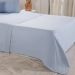 Jogo de Cama Solteiro Serenitá 3 Pçs Bordado Festonê 88x188x30cm Blue