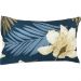 Jogo de Fronha Microfibra Estampada 47x70cm Azul Cobalto
