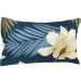 Jogo de Fronha Microfibra Estampada 47x70cm Azul Cobalto