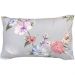 Jogo de Fronha Microfibra Estampada 47x70cm Lilás Flores