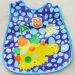 Kit 2 Babador Encanto para Bebê 45x28cm Dino/Urso