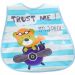 Kit 2 Babador Encanto para Bebê 45x28cm Dino/Urso