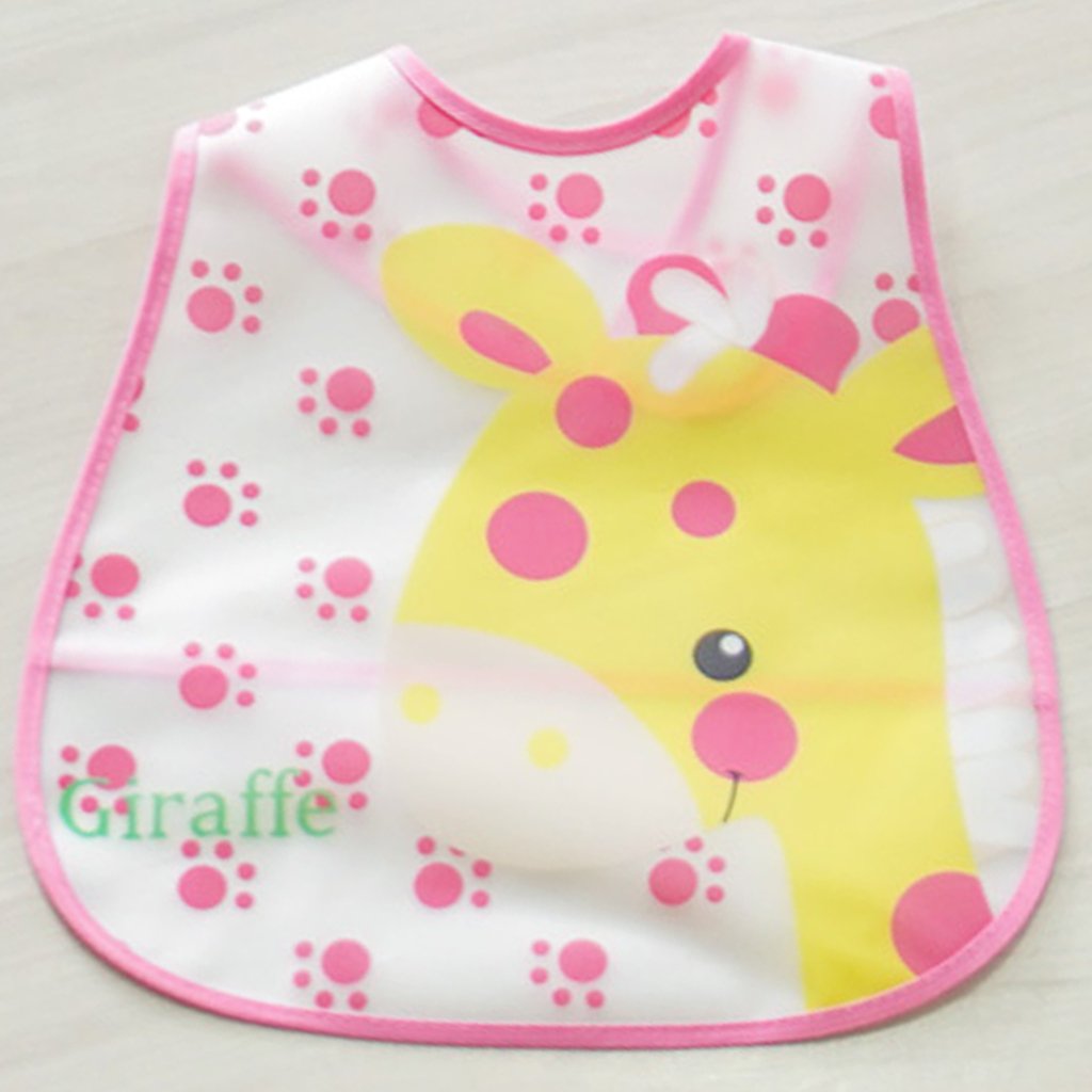 Kit 2 Babador Encanto para Bebê 45x28cm Panda/Girafinha