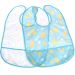 Kit 2 Babador Impermeável com Bolso Cata Migalha Azul Claro