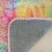 Kit 2 Tapete Infantil Antiderrapante Fluffy Rainbow 50x100cm Rainbow