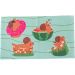 Kit 3 Toalha Lancheira Escolar Infantil kids 27x47cm Meninas
