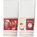 Kit 3 Toalha Lavabo Natalina Jacquard 30x45cm Creme