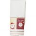 Kit 3 Toalha Lavabo Natalina Jacquard 30x45cm Creme