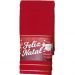 Kit 3 Toalha Lavabo Natalina Jacquard 30x45cm Vermelho/Creme