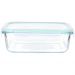 Kit 5 Pote de Vidro com Tampa Hermética 640ml 17,5x13x5,6