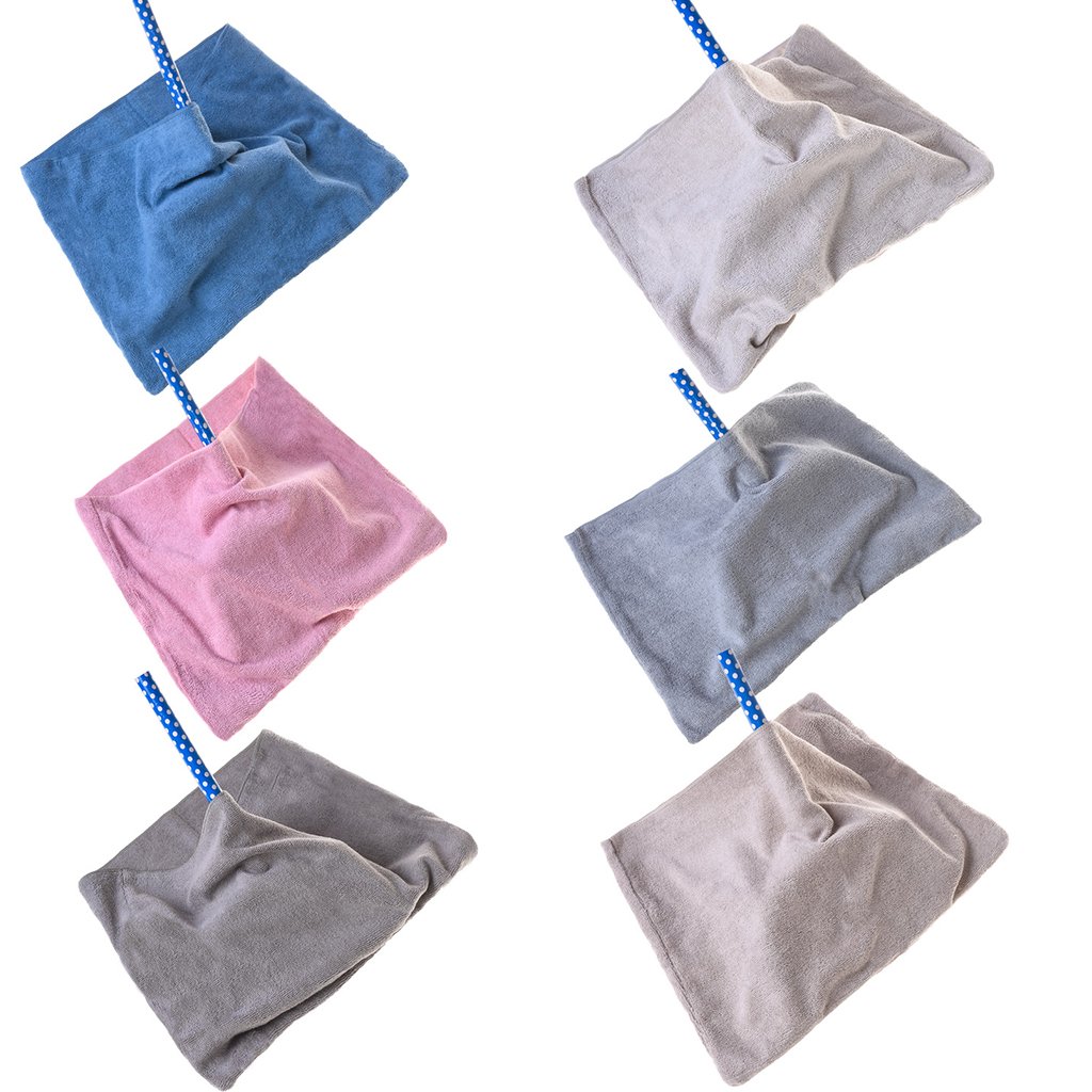 Kit 6 Capa de Rodo 35x50 Toalha de Microfibra Super Absorção