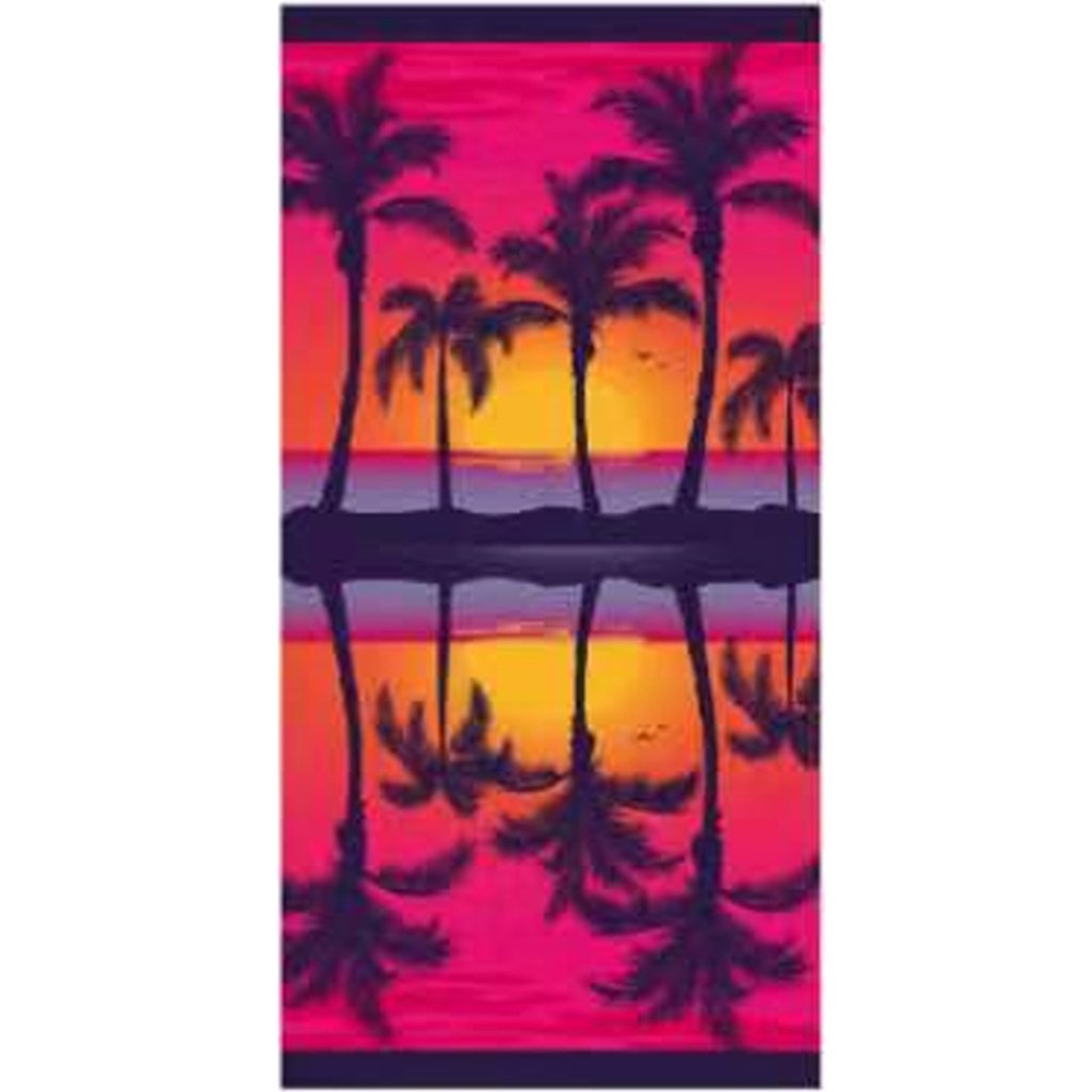 Kit 6 Toalha de Praia Microfibra Anti Areia New 70x140cm