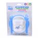 Kit Alimentação 4 Peças com Copo Infantil Fibra de Bambu Azul