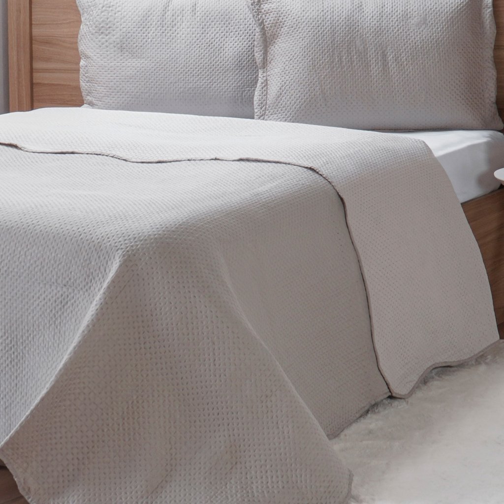 Kit Cobre Leito Casal Ultra Lisse Lisa New 210x230cm Jaboticaba