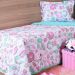 Kit Cobre Leito Kids Solteiro Malha 100% Algodão 160x220cm Kawaii