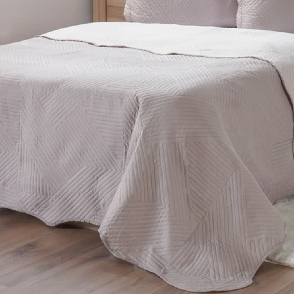 Kit Cobre Leito King Ultra Lisse Lisa New 250x270cm Malva