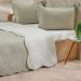 Kit Cobre Leito King Ultra Lisse Lisa New 250x270cm Olive