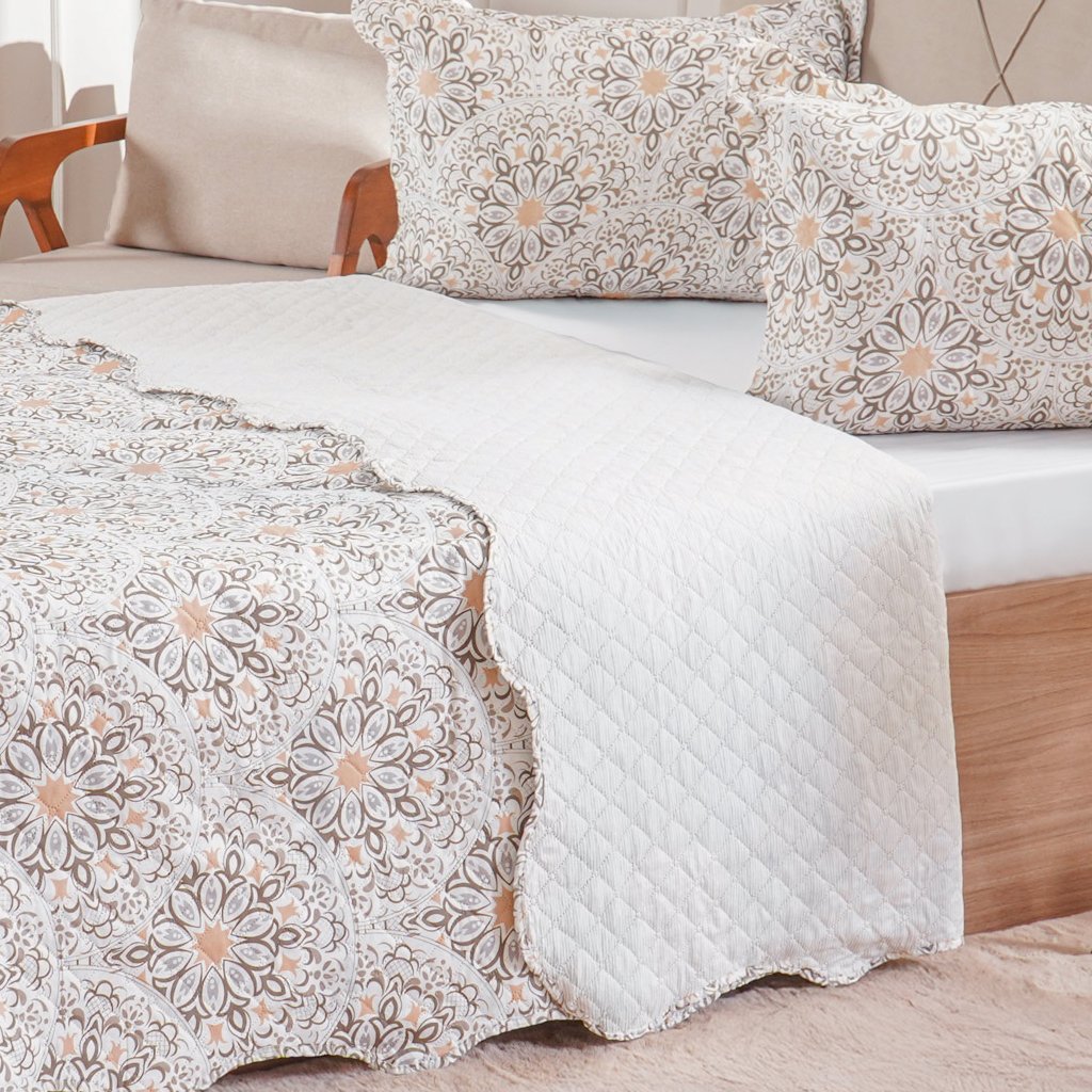 Kit Cobre Leito King Ultra Lisse New 250x270cm Ladrilhos