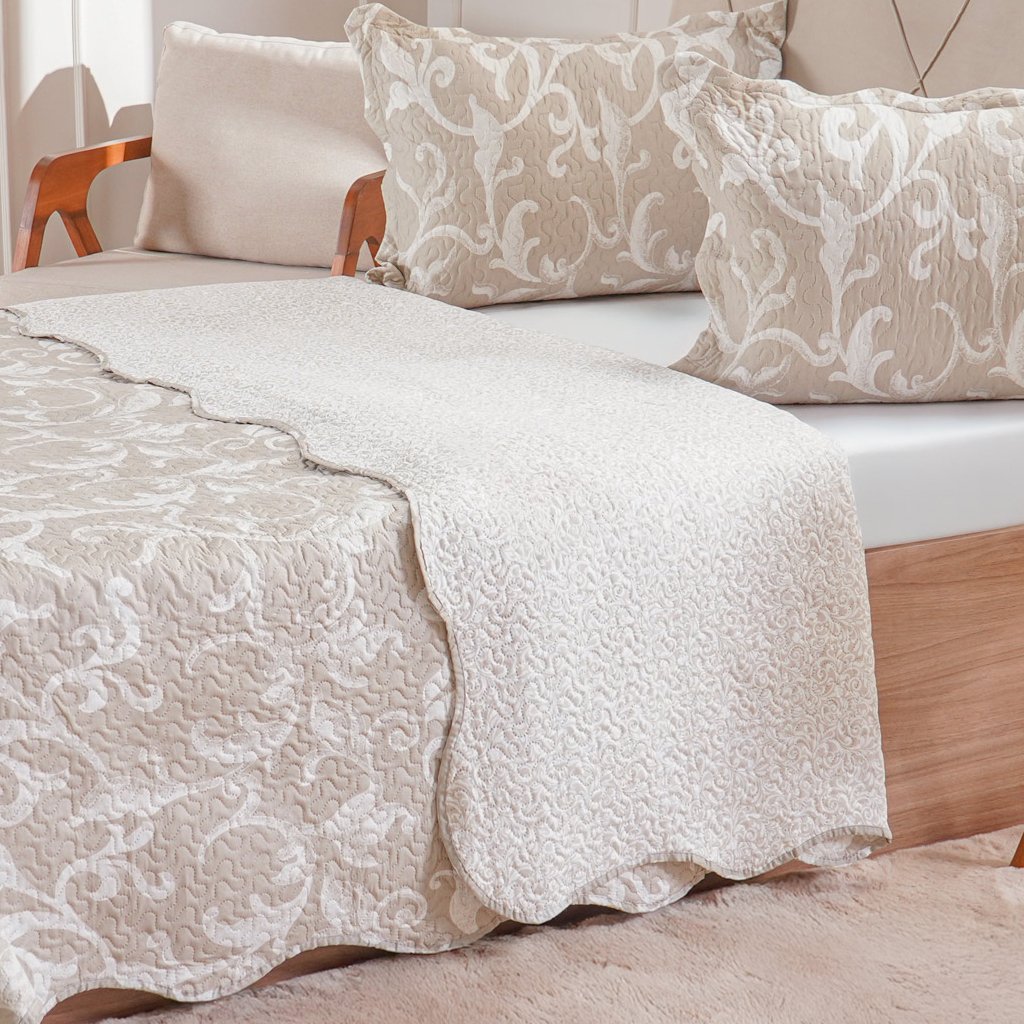 Kit Cobre Leito King Ultra Lisse New 250x270cm Ornate