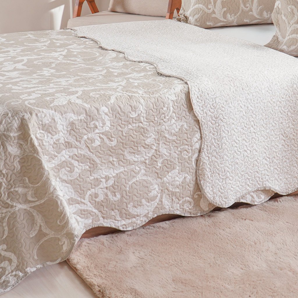 Kit Cobre Leito King Ultra Lisse New 250x270cm Ornate