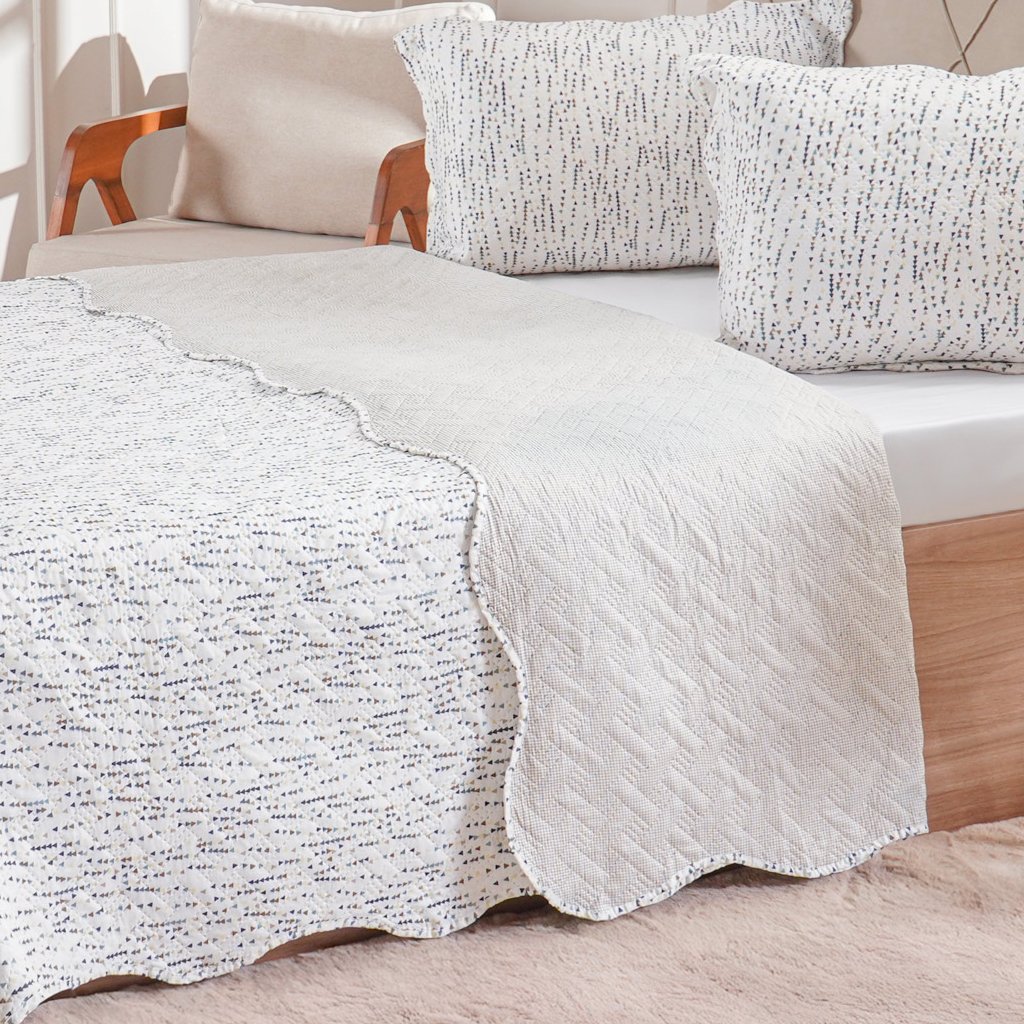 Kit Cobre Leito King Ultra Lisse New 250x270cm Waves