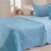Kit Cobre Leito Queen Ultra Lisse Lisa New 230x250cm Azul Estonado
