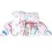 Kit Cobre Leito Rolinho Solteiro + Porta Travesseiro Toque Macio Mermaid