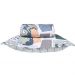 Kit Cobre Leito Solteiro + Porta Travesseiro Infantil Dupla Face Extra Macio