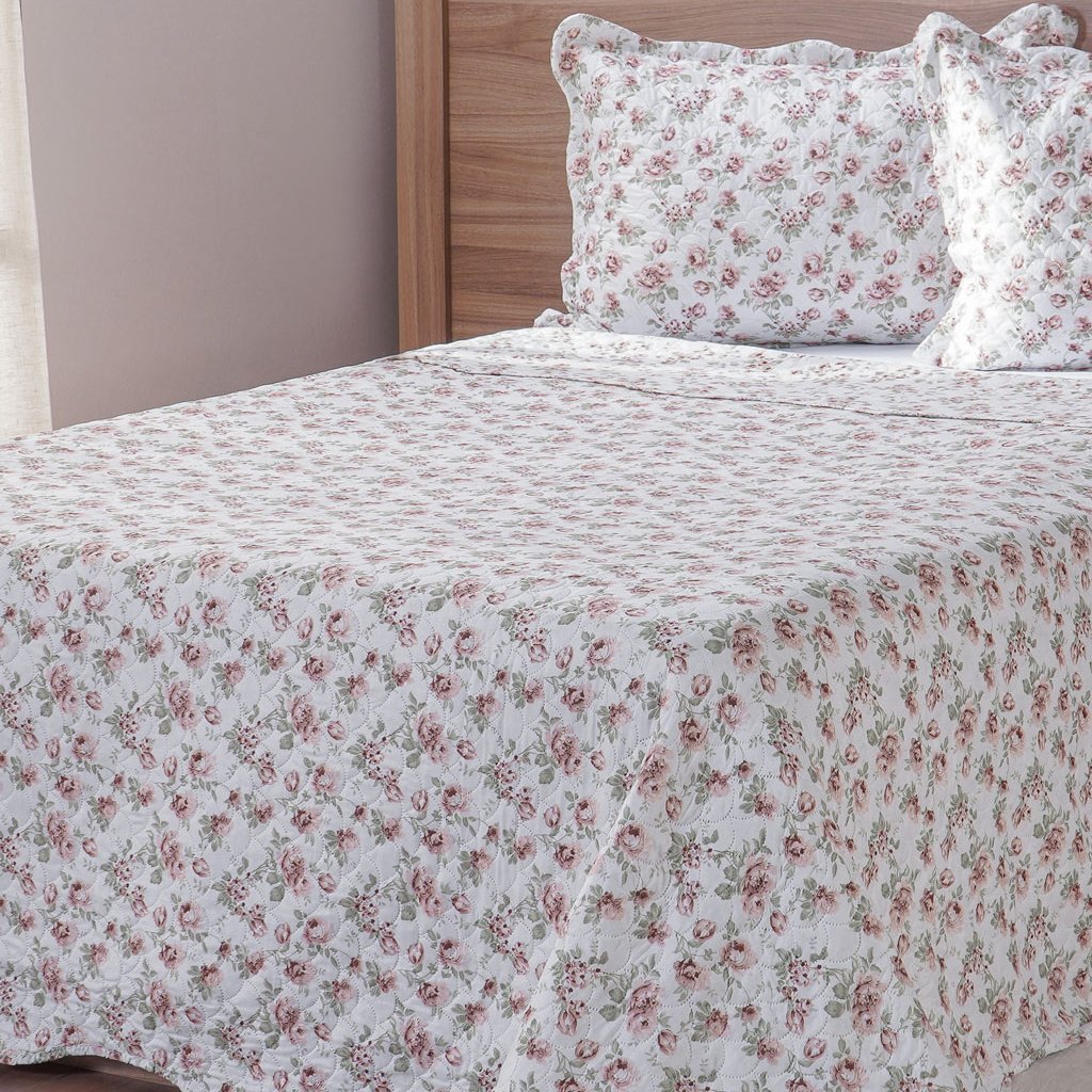 Kit Cobre Leito Solteiro Ultra Lisse New 160x220cm Chloe
