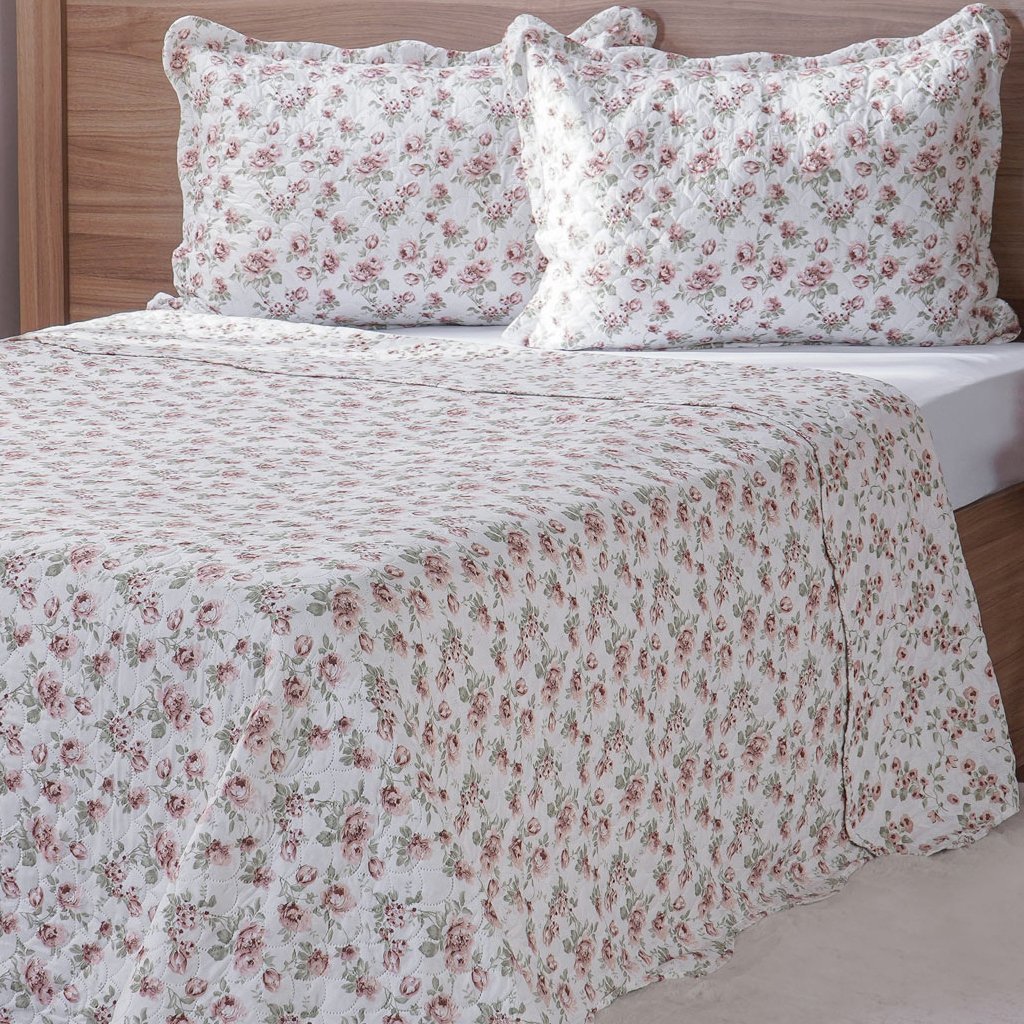 Kit Cobre Leito Solteiro Ultra Lisse New 160x220cm Chloe
