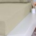 Lençol Queen Bella Cama Malha 100% Algodão 158x198x35cm Avelã