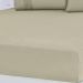Lençol Queen Bella Cama Malha 100% Algodão 158x198x35cm Avelã