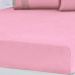 Lençol Queen Bella Cama Malha 100% Algodão 158x198x35cm Coral