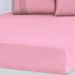 Lençol Queen Bella Cama Malha 100% Algodão 158x198x35cm Coral