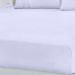 Lençol Solteiro Bella Cama Malha 100% Algodão 88x188x30cm Branco