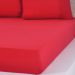Lençol Solteiro Bella Cama Malha 100% Algodão 88x188x30cm Vermelho