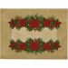 Lugar Americano Linhão Natalino Merry Christimas 30x40 Flor de Natal