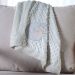 Manta Bebê Dots Camada Dupla de Plush 100x70 com Bordado