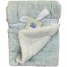 Manta Bebê Dupla Face Oportunity Sherpa e Flannel Fleece 100x75