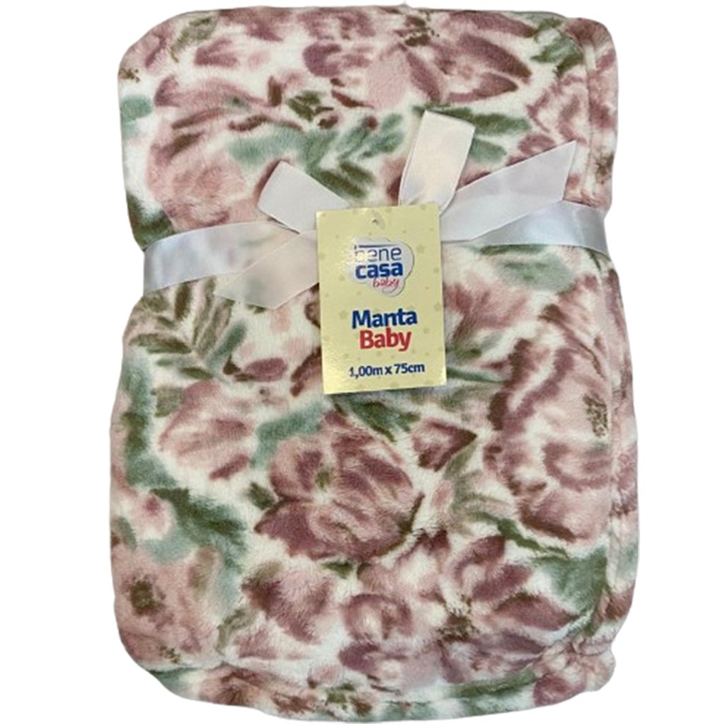 Manta Bebê Oportunity Flannel Fleece 100x75