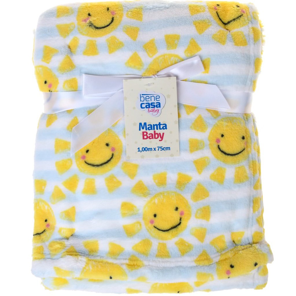 Manta Bebê Oportunity Flannel Fleece 100x75