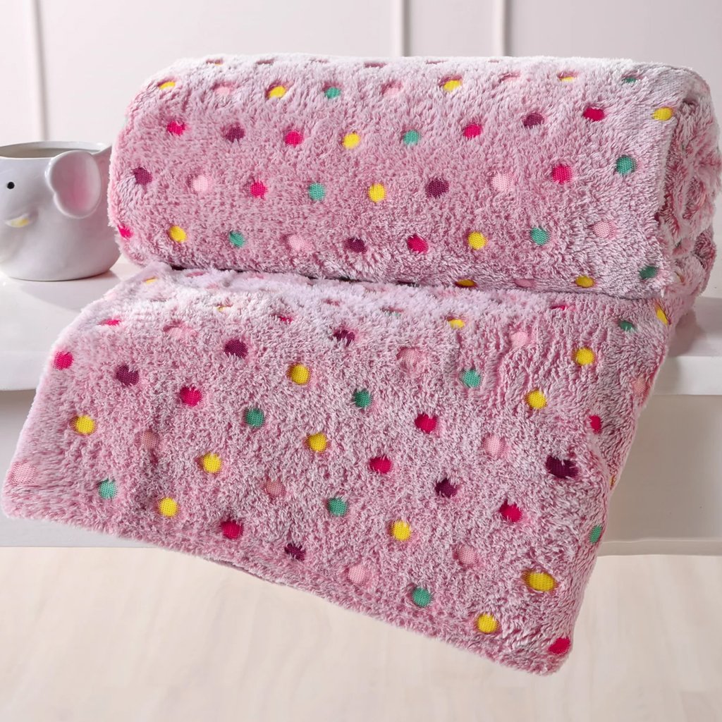 Manta Candy Colorst TV Microfibra Flannel Extra Macia