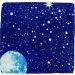 Manta Casal Microfibra Colors Estampada 180x200cm Azul Estrela