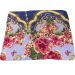Manta Casal Microfibra Colors Estampada 180x200cm Azul/Arabesco