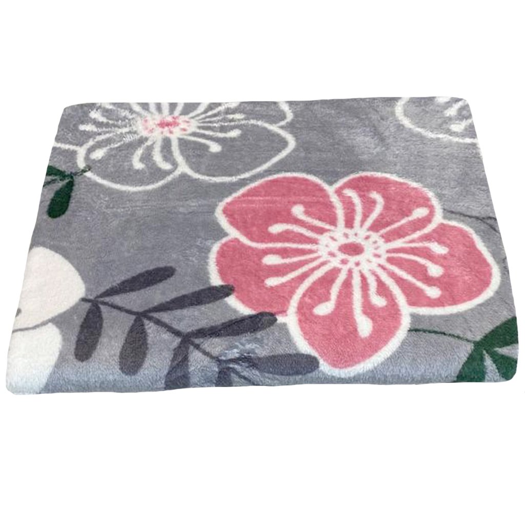 Manta Casal Microfibra Colors Estampada 180x200cm Cinza