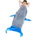 Manta Infantil Saco de Dormir 140x60cm Baleia